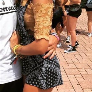 Bandana print romper